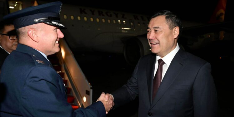 Садыр Жапаров Египеттен ары АКШга барды