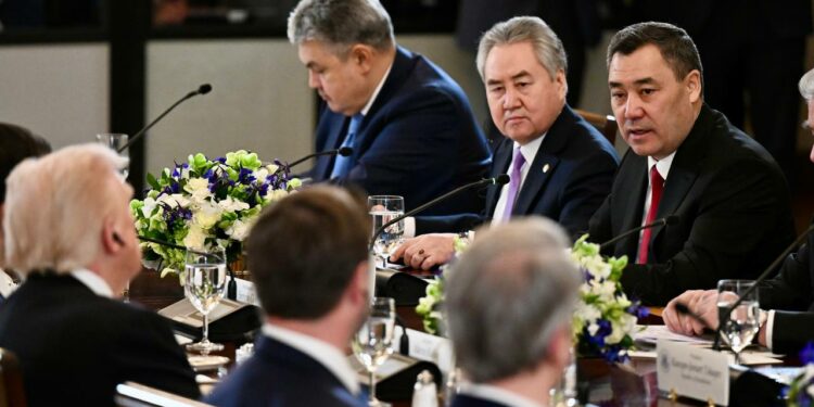 Садыр Жапаров Вашингтондо «Борбордук Азия — АКШ» (С5+1) саммитине катышты