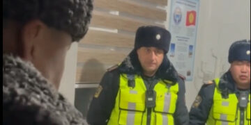 ЖКККББнын башчысы Азенбек Козукеев «Сосновка» постуна барды