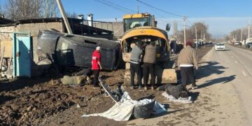 Аскер кызматкери 65 жаштагы эркек кишини сүзүп кетип, ал жеринде каза болду