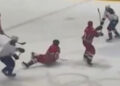 Лукашенконун хоккей учурунда жаракат алган учуру (видео)