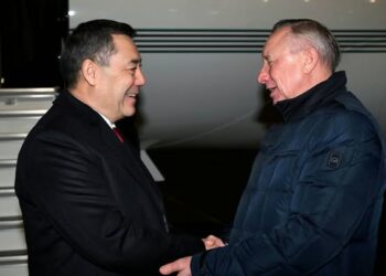 Садыр Жапаров Санкт-Петербург шаарына барды