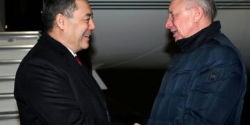 Садыр Жапаров Санкт-Петербург шаарына барды