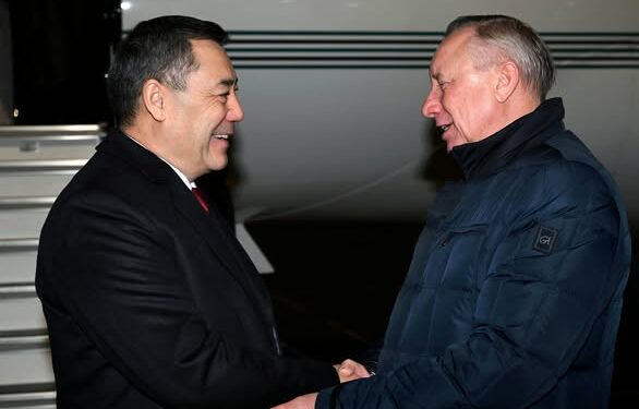 Садыр Жапаров Санкт-Петербург шаарына барды