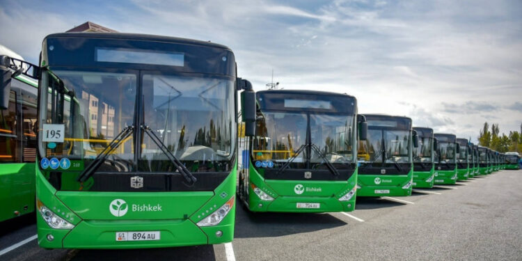 Бишкектеги №195 автобустук каттамдын кыймылы өзгөрөт