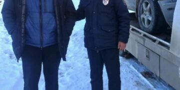 Токтогулда кишини өлтүрө сүзүп, унаасын эвакуаторго жүктөп бараткан айдоочу Төө-Ашуудан кармалды