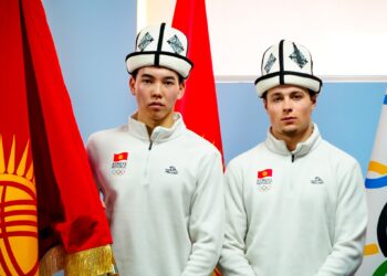 Бишкекте XXV Кышкы Олимпиада оюндарына катышуучу спортсмендерди узатуу иш-чарасы болуп өттү