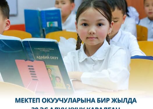 Окуучуларга бир жылда 30 эс алуу күнү каралган