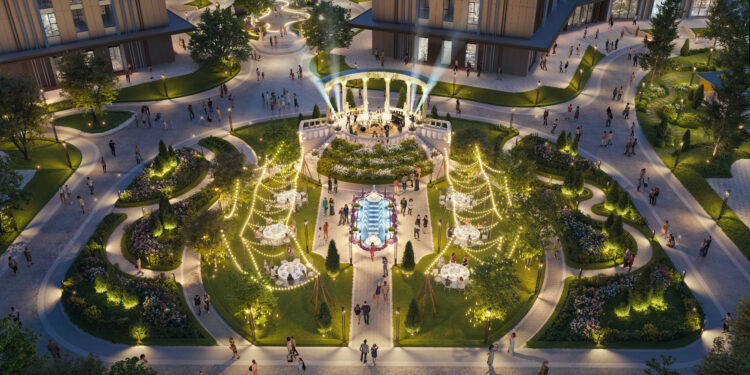 Royal Central Park Bishkek — бул all-in-one форматындагы универсалдуу мегапроект жана инвестициялар үчүн туруктуу  түзүм