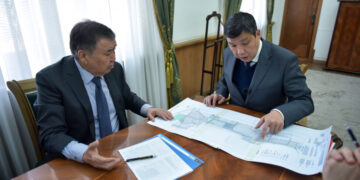 1-апрелден тарта «Дордой» базарынын аймагында жолдорду куруу иштери башталары маалымдалды