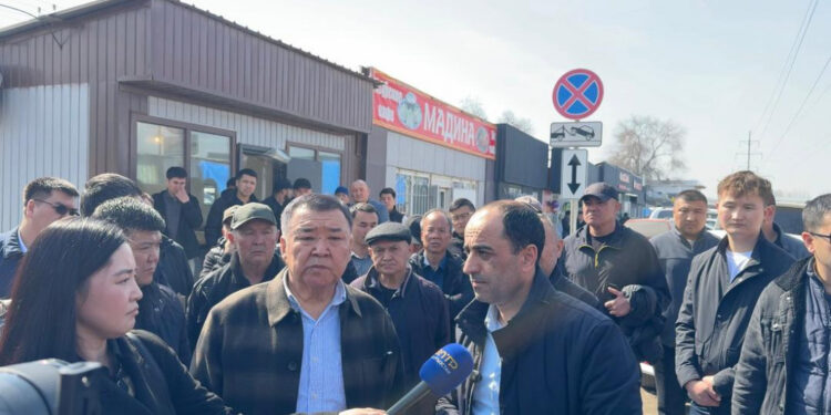 1-апрелден тартып Бишкектин Кожевенная көчөсүнүн бир бөлүгү унаа кыймылы үчүн жабылат