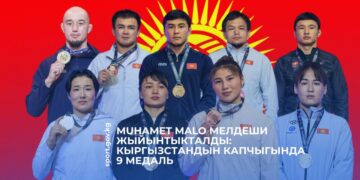 MUHAMET MALO мелдеши жыйынтыкталды: Кыргызстандын капчыгында 9 медаль