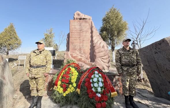 Аксы окуясында курман болгондор эскерилди