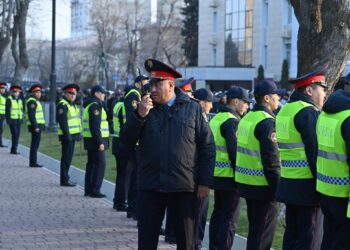 ИИМ Айт намаз учурунда коомдук тартипти жана коопсуздукту камсыздады