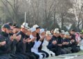 Президент Садыр Жапаров Айт намазга катышты