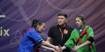 Бишкекте алыш бел боо күрөшү боюнча эл аралык Гран-при турнири башталды