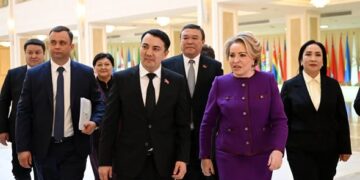 Матвиенко Маматалиевге: «Биз сиздин Орусияга болгон расмий сапарыңызды жогору баалайбыз»