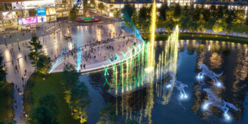 ROYAL CENTRAL PARK SPRING FESTIVAL — фейерверк менен жаркын майрам