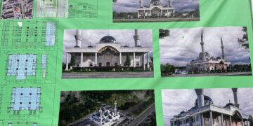 Ош шаарынын борбордук мечити 5 миң кишиге ылайыкталып жаңыдан курулат