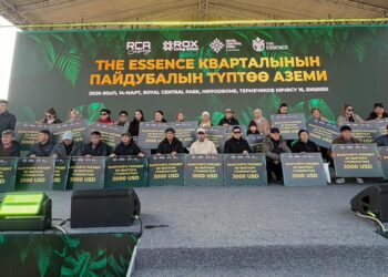 THE ESSENCE турак жай кварталынын пайдубалын түптөө аземи — Бишкекте шаардык жашоонун жаңы стандартынын башталышы