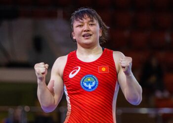 Мээрим Жуманазарова Бишкекте өтүп жаткан Азия чемпионатынын финалына чыкты