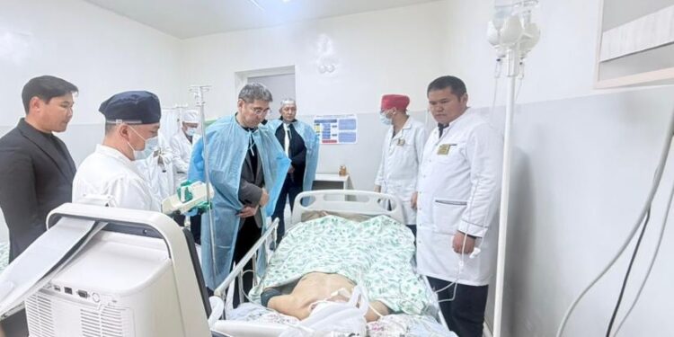 Алайда ок атуудан жаракат алган аскер кызматкеринин абалы өтө оор