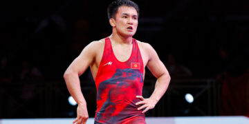 Эрназар Акматалиев Азия чемпионатынын коло медалын утту