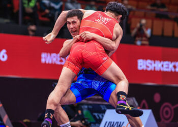 Афтандил Таалайбек уулу Бишкекте өтүп жаткан Азия чемпионатында финалга чыкты