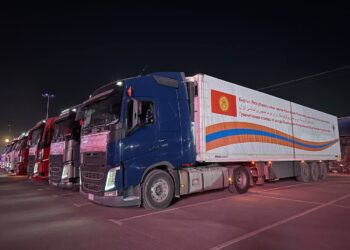 Кыргызстан Иранга гуманитардык жардам жөнөттү