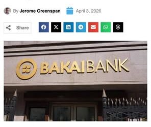 Кыргызстандык банктын күмөндүү операцияларга тиешеси бар деген айыптоолор негизсиз