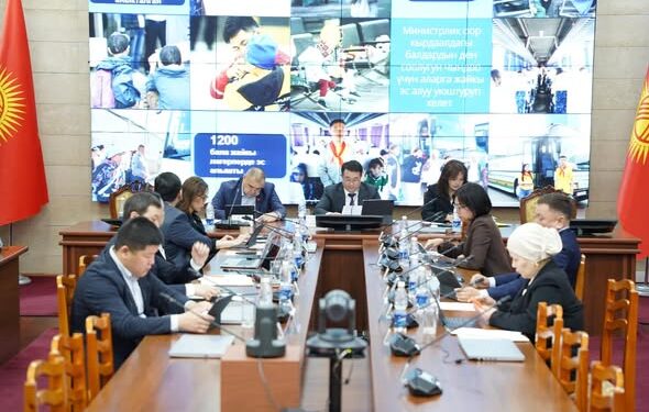 «Ишеним» депутаттык тобу Эмгек министрлигинин ишмердүүлүгү жөнүндө маалымат алды