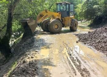 Аксыда сел алган жолдун бир тарабы ачылды