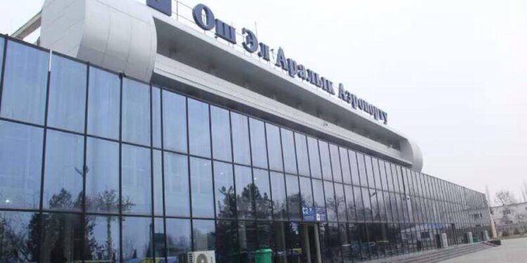 Ош эл аралык аэропортунда биринчи жолу Ташкент-Ош түз авиарейси ишке кирди