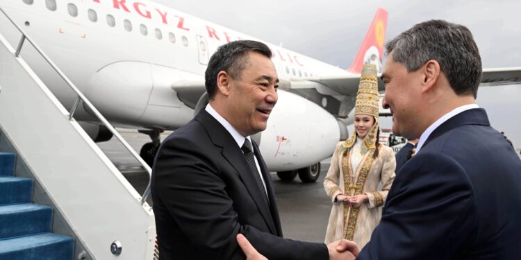 Садыр Жапаров иш сапары менен Астана шаарына барды